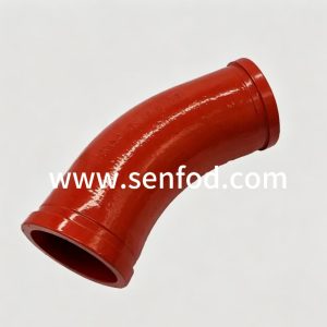 Casting Elbow 80mm+DN125xR275x45D+80mm