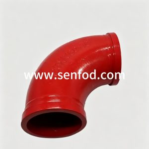 Concrete Pump Casting Elbow DN125xR180x90D